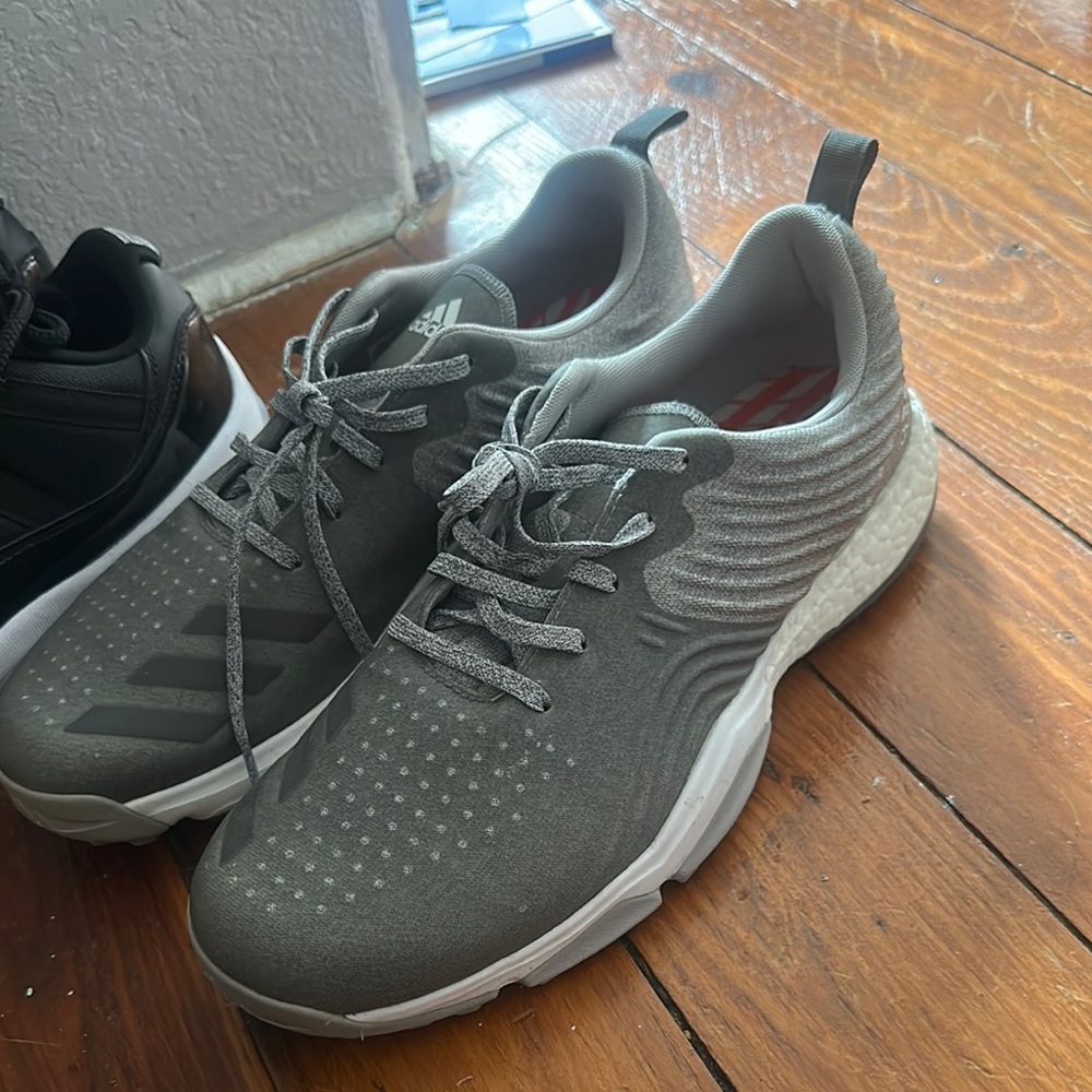 Adidas Men's Gray Running Shoes